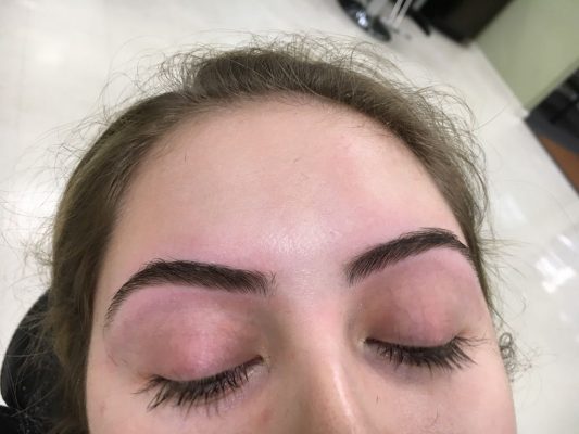 Eyebrow threading, threading, brow shaping, brow correction