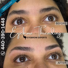 Eyebrow Threading for Sensitive Skin
