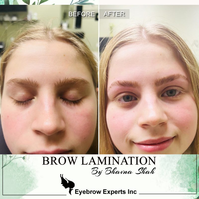 Eyebrow Lamination