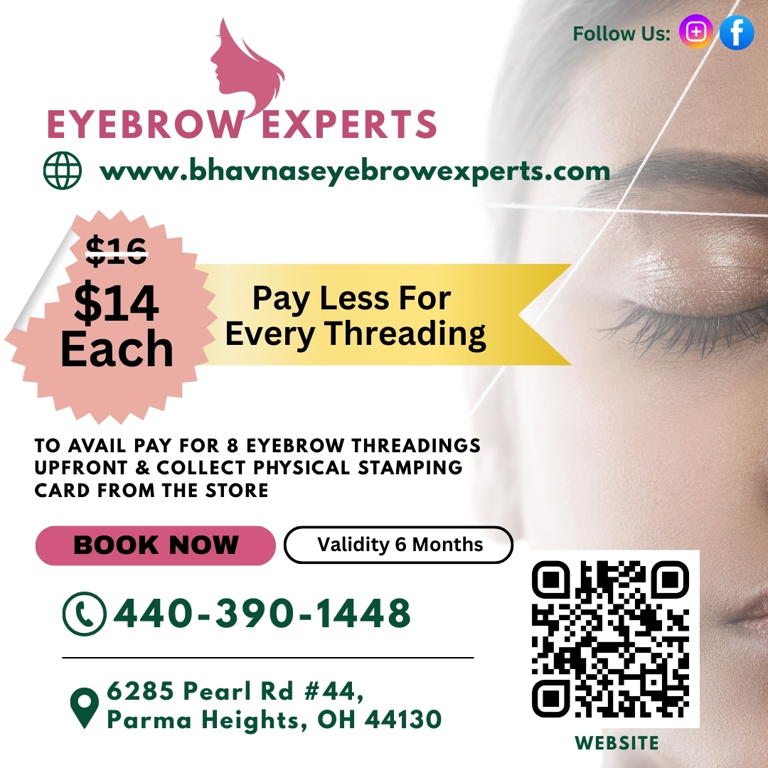 8 Eyebrows at lowest price ever in parma heights cleveland